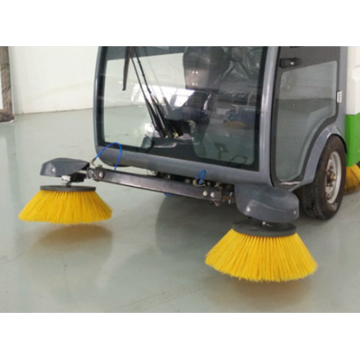 All electric Enclosed Road Sweeper